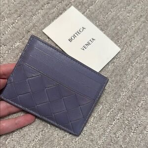 Bottega Veneta Purple Card Holder
